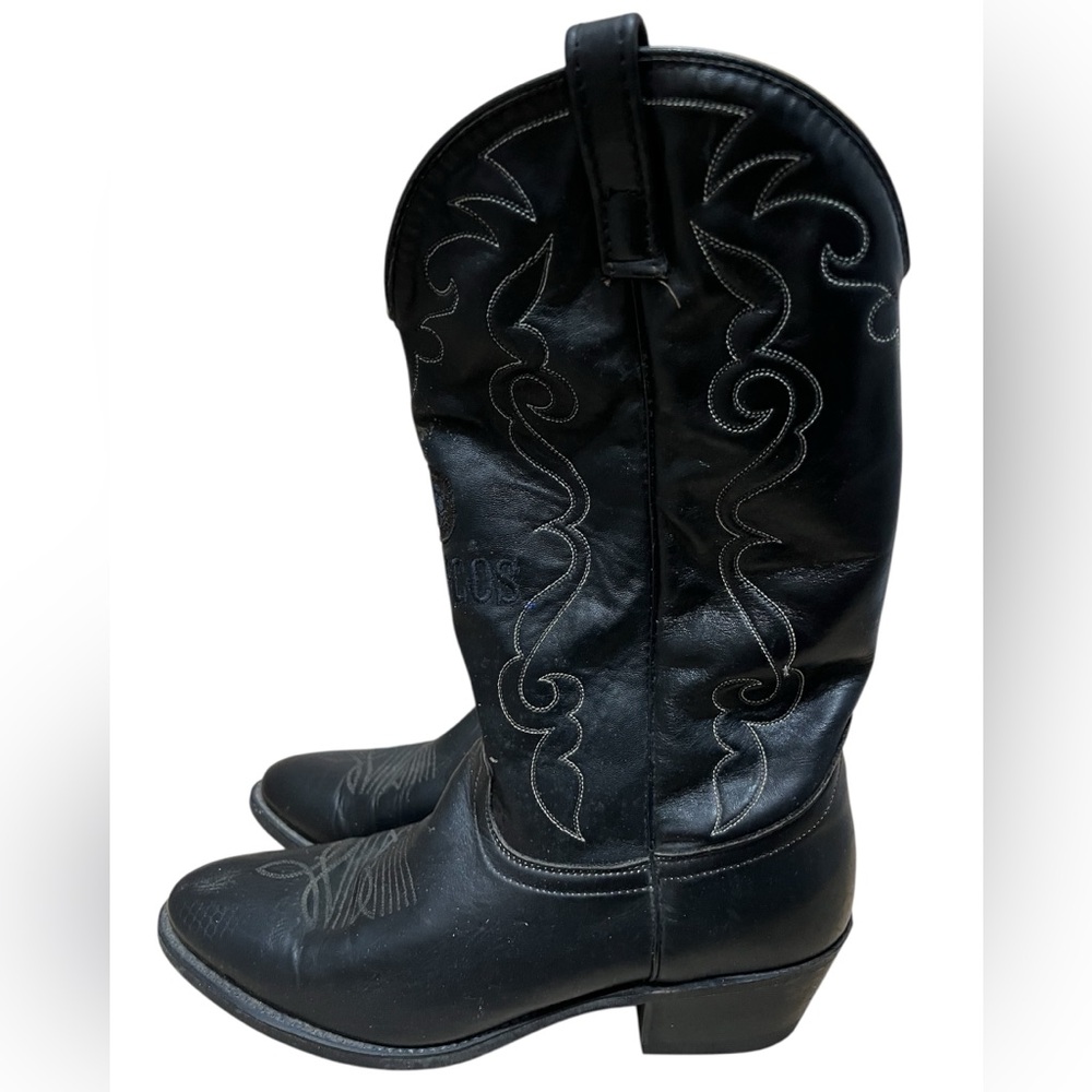 Vintage Acme Men’s Leather Boots Black Size 10.5 D